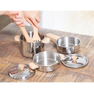 Metal pan set